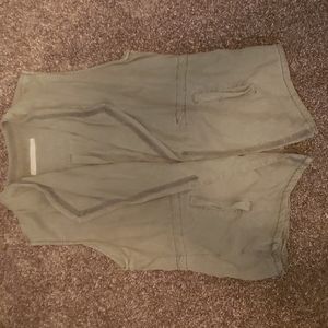 Max Jeans hunter green vest